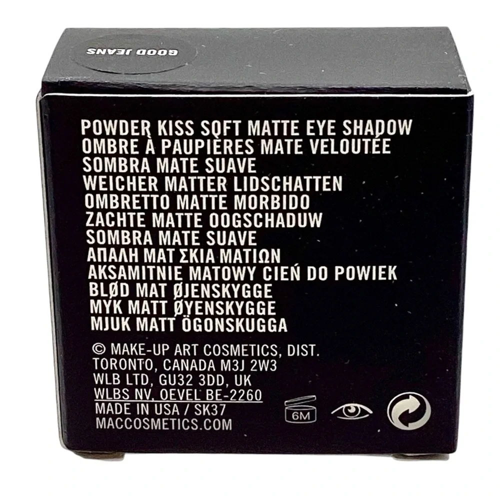 MAC Power Kiss Soft Matte Eyeshadow, (Good Jeans) (NWT)